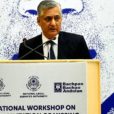 New Delhi :  Chief Justice of India TS Thakur addresses a National Workshop on Rehabilitation of Missing and Trafficked Children in New Delhi on Monday.PTI Photo by Kamal Singh(PTI8_22_2016_000288B)