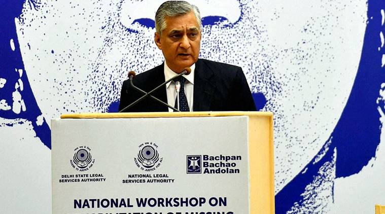 New Delhi :  Chief Justice of India TS Thakur addresses a National Workshop on Rehabilitation of Missing and Trafficked Children in New Delhi on Monday.PTI Photo by Kamal Singh(PTI8_22_2016_000288B)